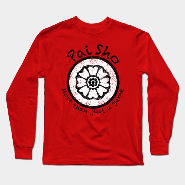 White Lotus Long Sleeve T-Shirt by CaptNeckBeard